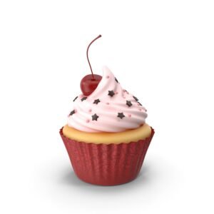 Cupcake with Cherry